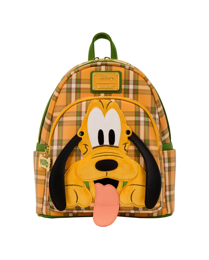 Sac à dos Loungefly - Pluto 95th Anniversary Plaid