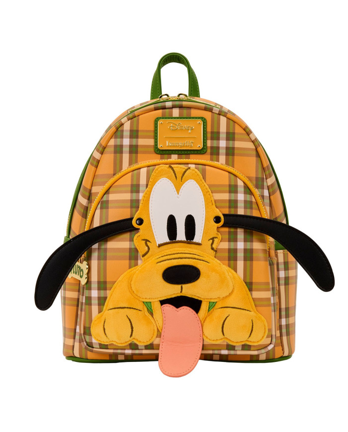 Sac à dos Loungefly - Pluto 95th Anniversary Plaid
