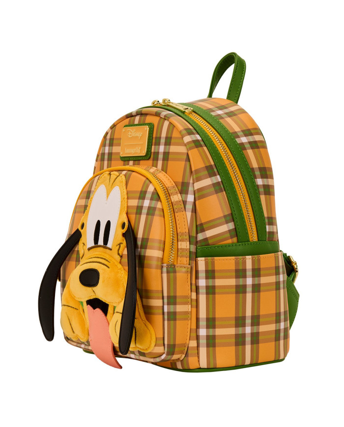 Sac à dos Loungefly - Pluto 95th Anniversary Plaid