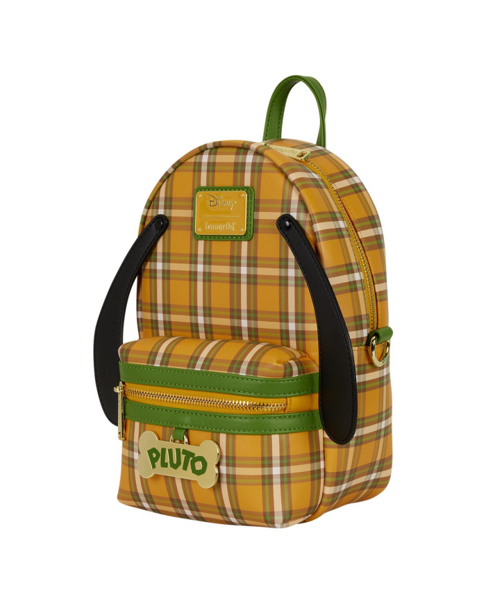 Sac à bandoulière Loungefly - Pluto 95th Anniversary Plaid Sling