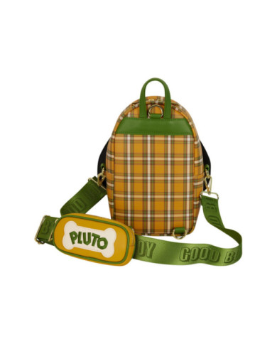 Sac à bandoulière Loungefly - Pluto 95th Anniversary Plaid Sling