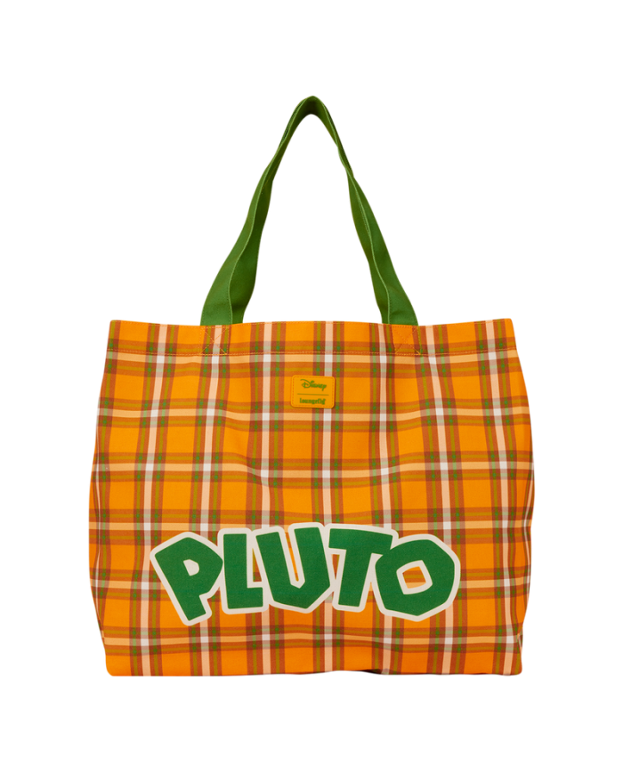 Tote Bag Loungefly - Pluto 95th Anniversary Plaid Canvas