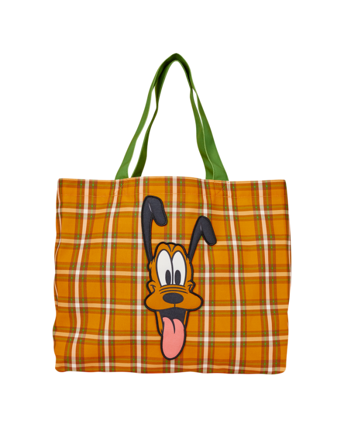 Tote Bag Loungefly - Pluto 95th Anniversary Plaid Canvas
