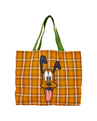 Tote Bag Loungefly - Pluto 95th Anniversary Plaid Canvas