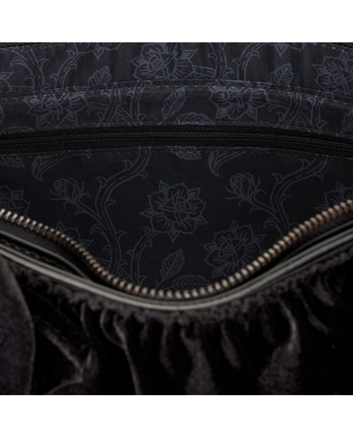 Tote Bag Loungefly - Disney Villains Black Velvet