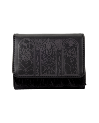 Portefeuille Loungefly - Disney Villains Black Velvet
