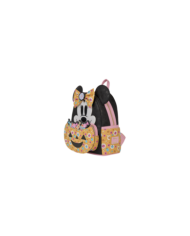 Sac à dos Loungefly - Minnie Mouse Cosplay Floral Pumpkin Glow Candy Corn-Scented