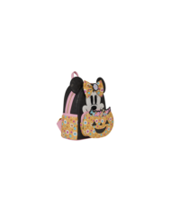 Sac à dos Loungefly - Minnie Mouse Cosplay Floral Pumpkin Glow Candy Corn-Scented