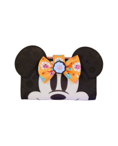 Portefeuille Loungefly - Minnie Mouse Cosplay Floral Pumpkin