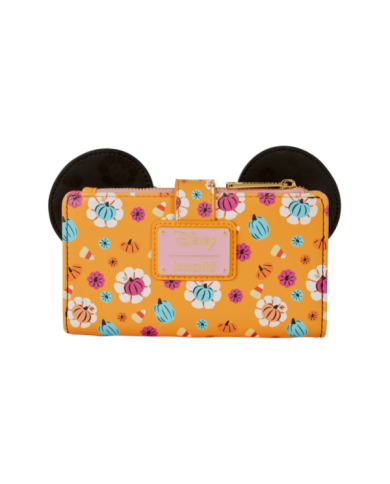 Portefeuille Loungefly - Minnie Mouse Cosplay Floral Pumpkin