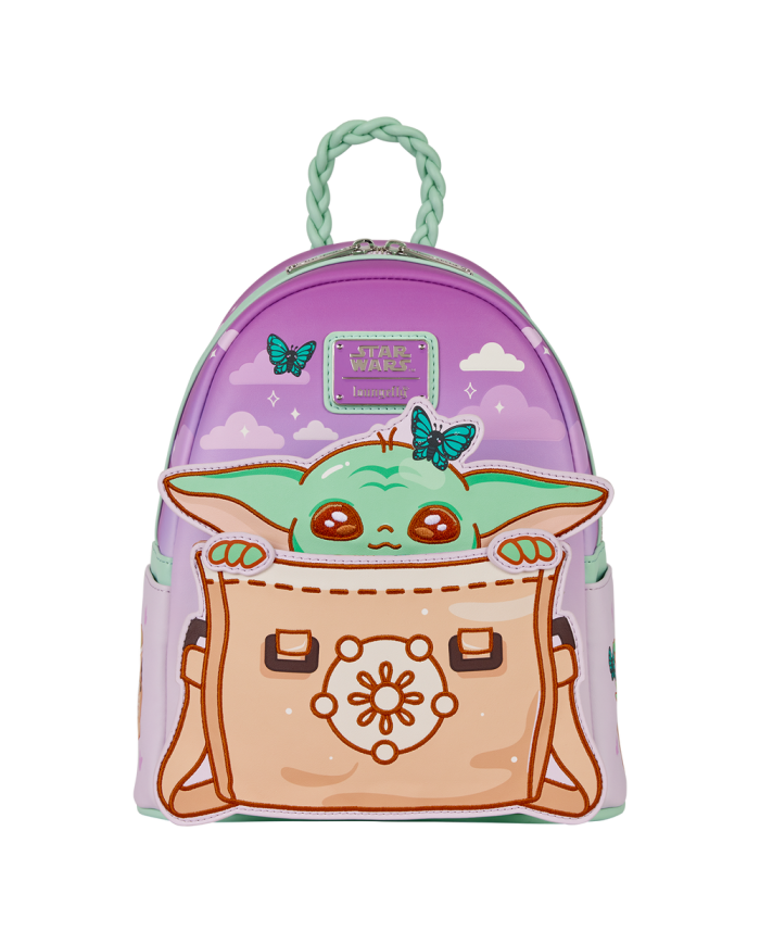 Sac à dos Loungefly - The Mandalorian Grogu Butterfly