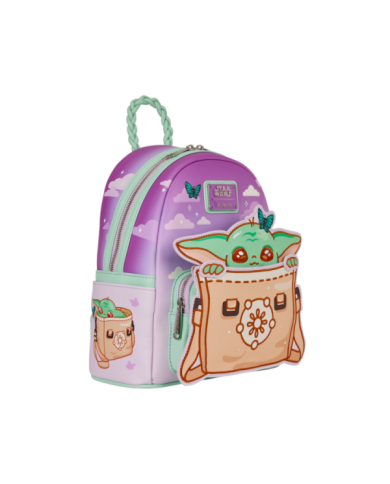 Sac à dos Loungefly - The Mandalorian Grogu Butterfly