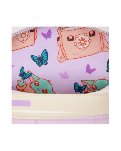 Sac à bandoulière Loungefly - The Mandalorian Grogu Figural Pod Plush