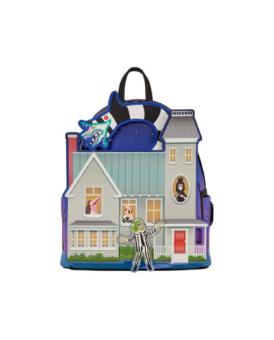 Sac à dos Loungefly - Beetlejuice Haunted House Glow in the Dark