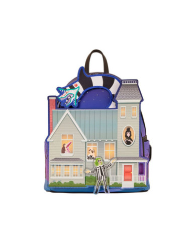 Sac à dos Loungefly - Beetlejuice Haunted House Glow in the Dark