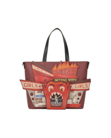 Tote Bag Loungefly - Beetlejuice Dante's Inferno Room