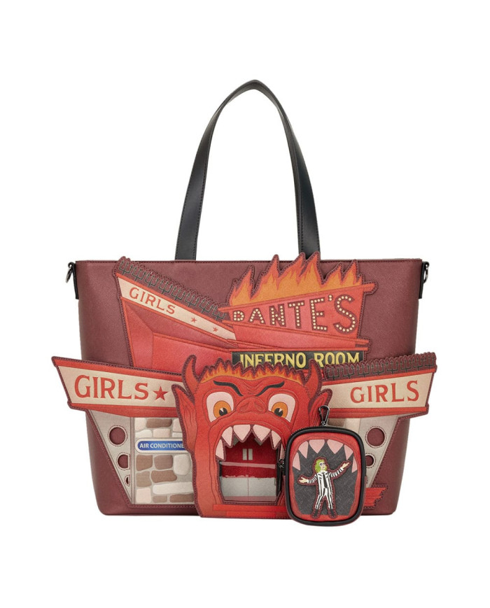 Tote Bag Loungefly - Beetlejuice Dante's Inferno Room