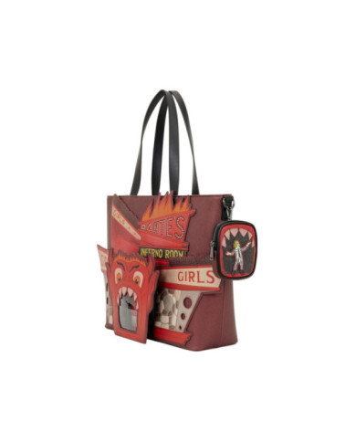 Tote Bag Loungefly - Beetlejuice Dante's Inferno Room