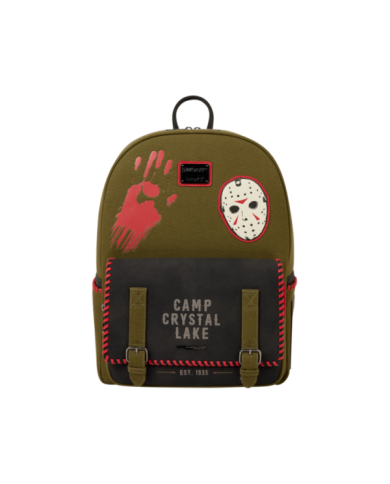 Sac à dos Loungefly - Friday the 13th Camp Crystal Lake Canvas Glow Full-Size