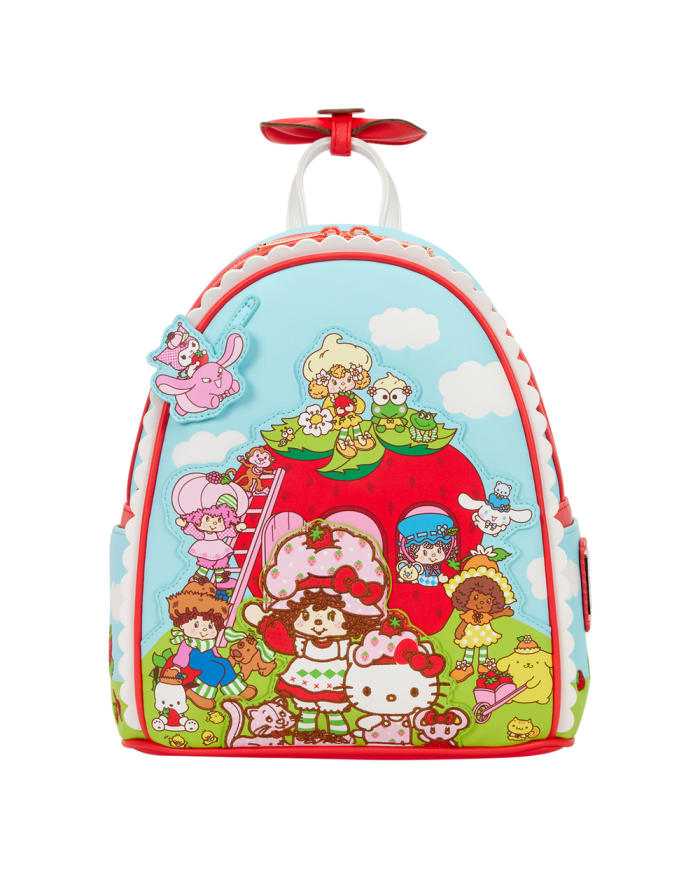 Sac à dos Loungefly - Sanrio Hello Kitty & Friends x Strawberry Shortcake Scented