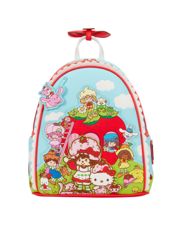 Sac à dos Loungefly - Sanrio Hello Kitty & Friends x Strawberry Shortcake Scented