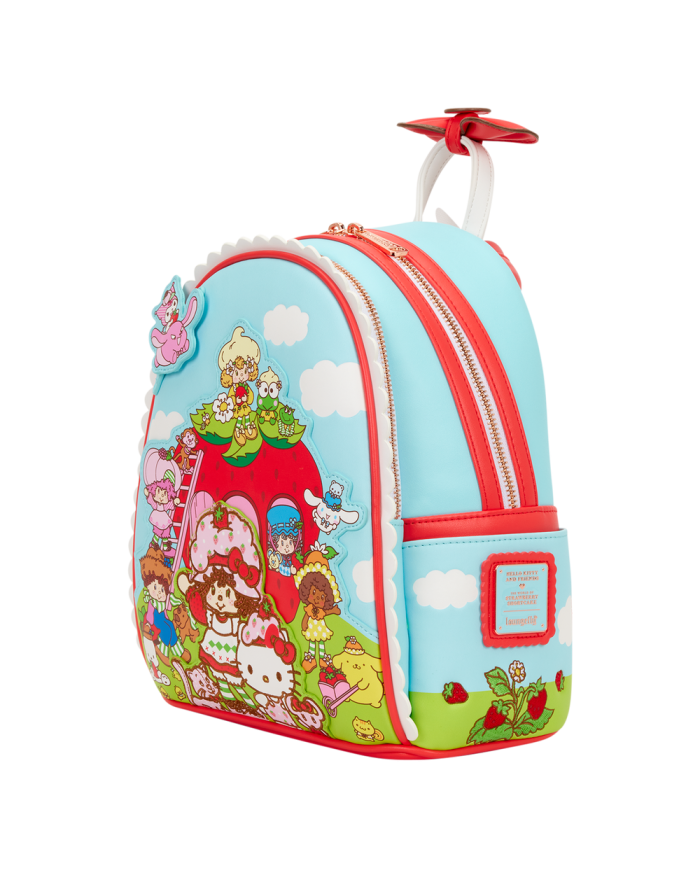 Sac à dos Loungefly - Sanrio Hello Kitty & Friends x Strawberry Shortcake Scented