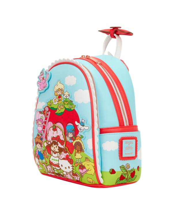 Sac à dos Loungefly - Sanrio Hello Kitty & Friends x Strawberry Shortcake Scented
