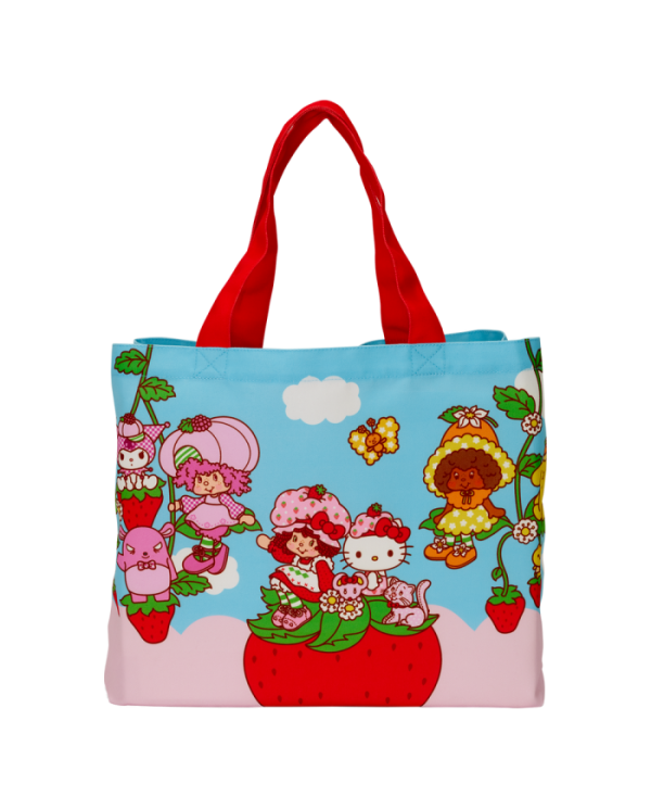 Tote Bag Loungefly - Sanrio Hello Kitty & Friends x Strawberry Shortcake Canvas