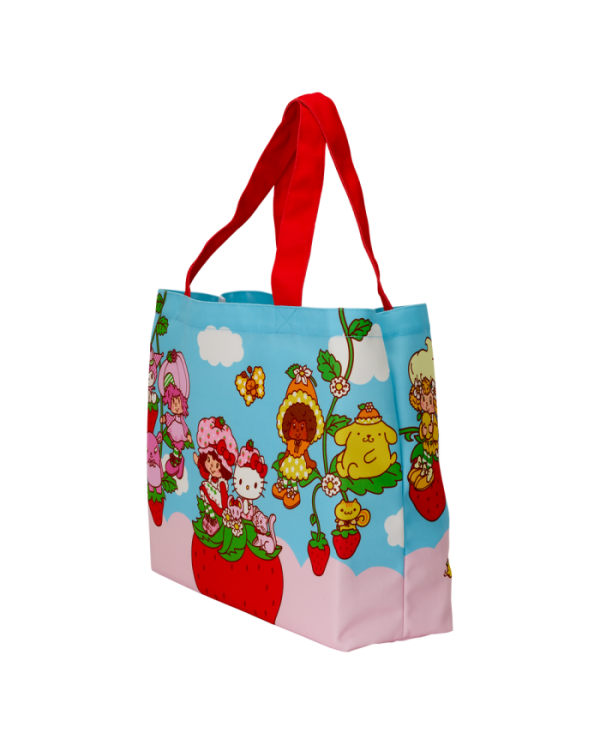 Tote Bag Loungefly - Sanrio Hello Kitty & Friends x Strawberry Shortcake Canvas
