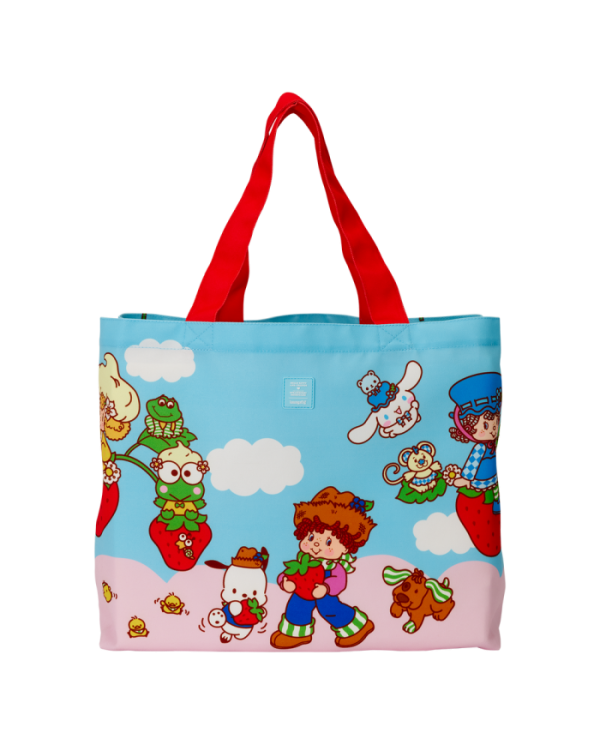Tote Bag Loungefly - Sanrio Hello Kitty & Friends x Strawberry Shortcake Canvas