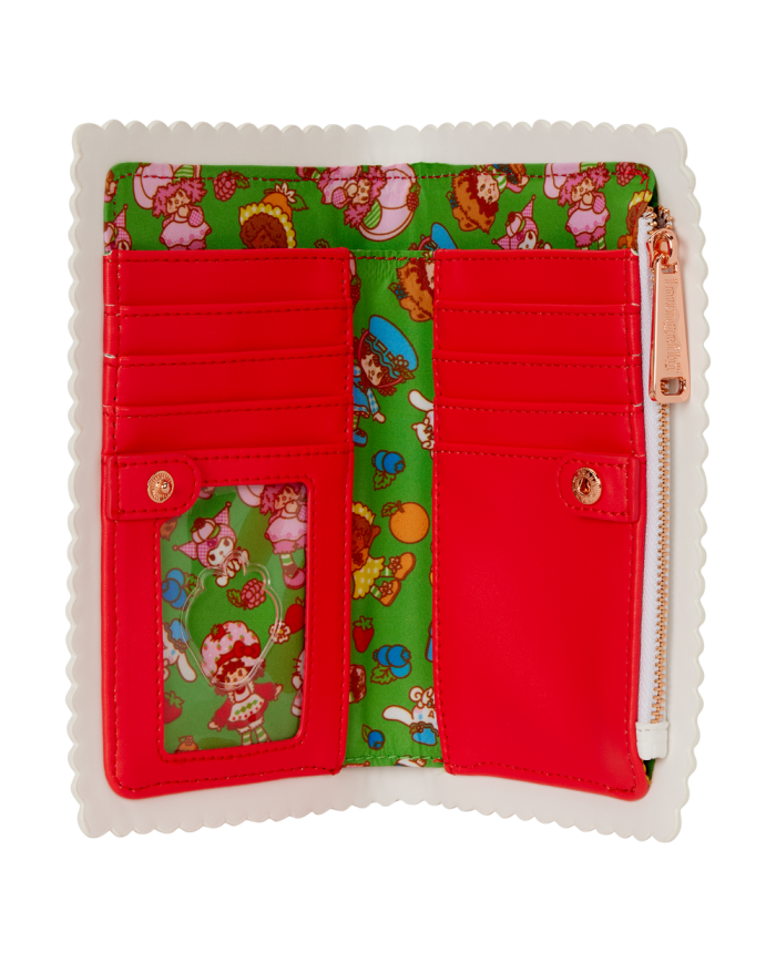 Portefeuille Loungefly - Sanrio Hello Kitty & Friends x Strawberry Shortcake