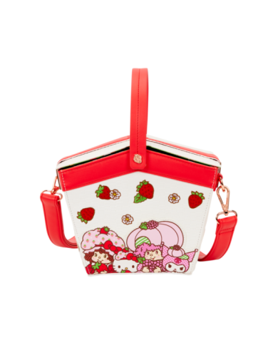 Sac à bandoulière Loungefly - Sanrio Hello Kitty & Friends x Strawberry Shortcake Scented Figural Basket