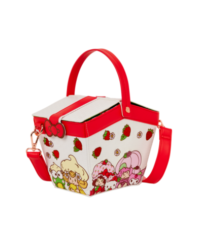 Sac à bandoulière Loungefly - Sanrio Hello Kitty & Friends x Strawberry Shortcake Scented Figural Basket