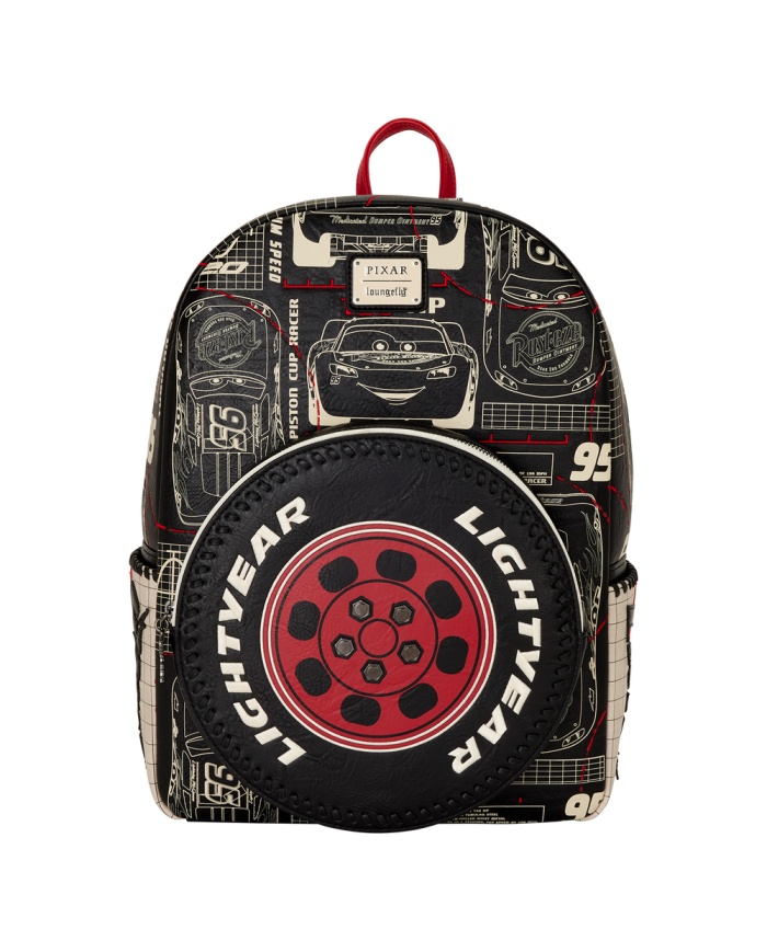 Sac à dos Loungefly - Cars Lightning McQueen Full-Size