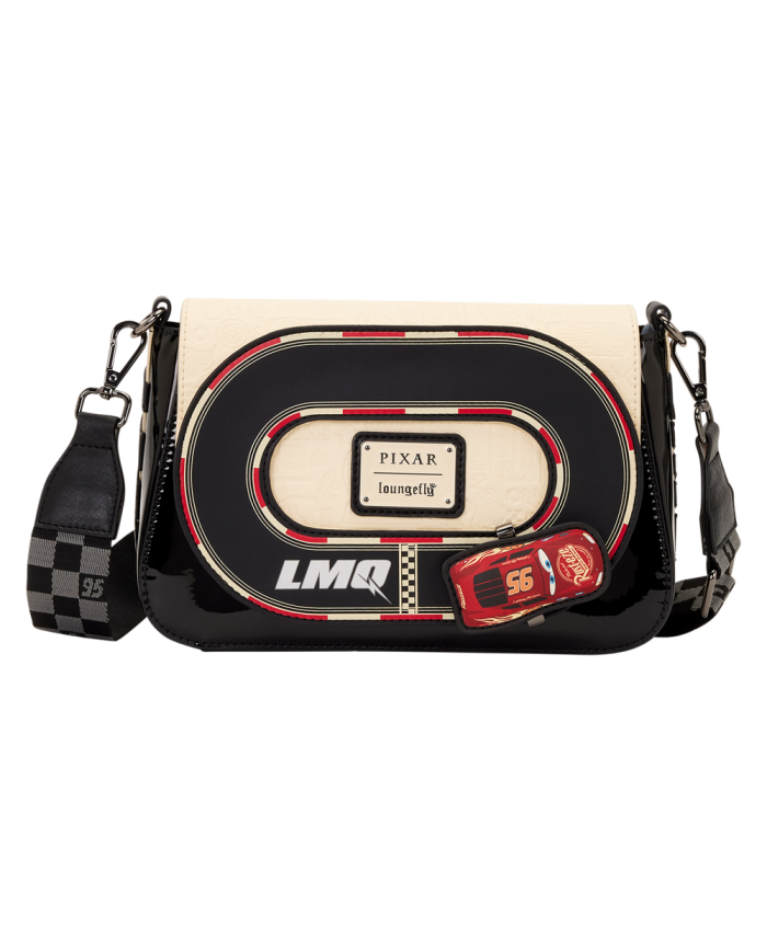 Sac à bandoulière Loungefly - Cars Lightning McQueen Racetrack