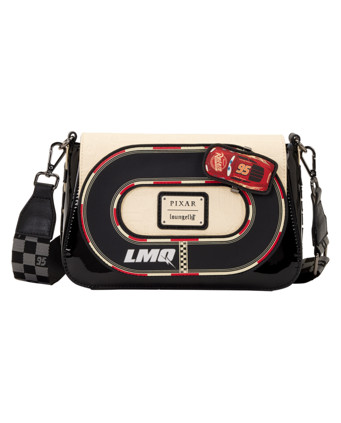 Sac à bandoulière Loungefly - Cars Lightning McQueen Racetrack