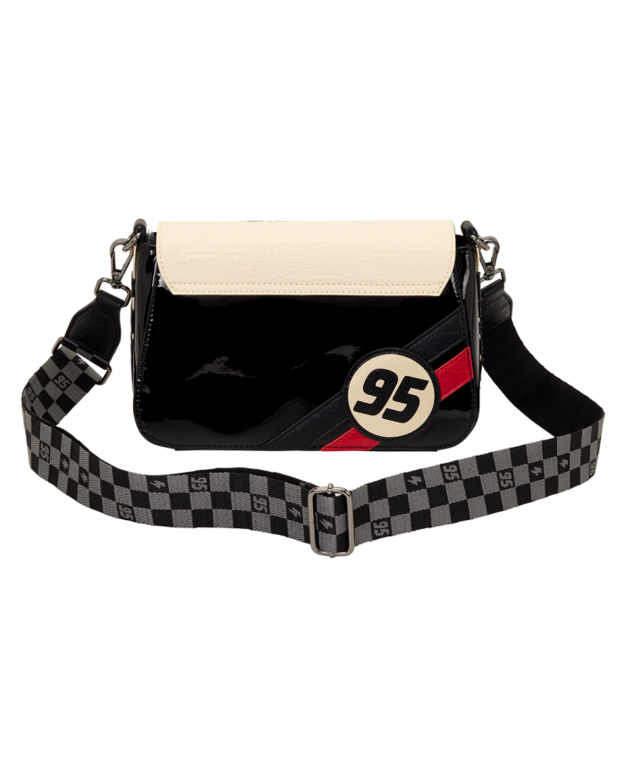 Sac à bandoulière Loungefly - Cars Lightning McQueen Racetrack