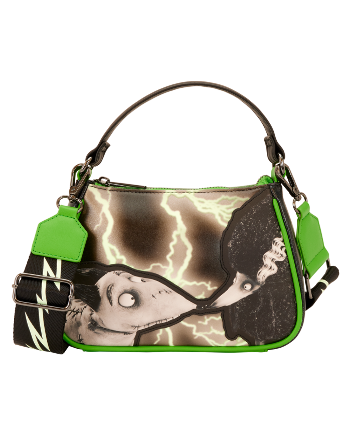 Sac à bandoulière Loungefly - Frankenweenie Sparky & Persephone Glow
