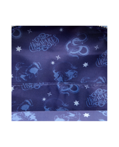 Sac à dos Loungefly - Harry Potter Hogwarts Denim