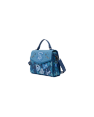 Sac à bandoulière Loungefly - Harry Potter Hogwarts Denim