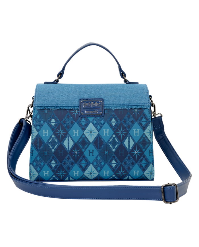 Sac à bandoulière Loungefly - Harry Potter Hogwarts Denim