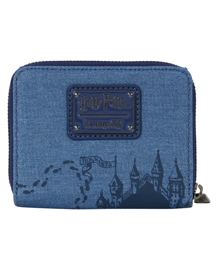 Portefeuille Loungefly - Harry Potter Hogwarts Denim