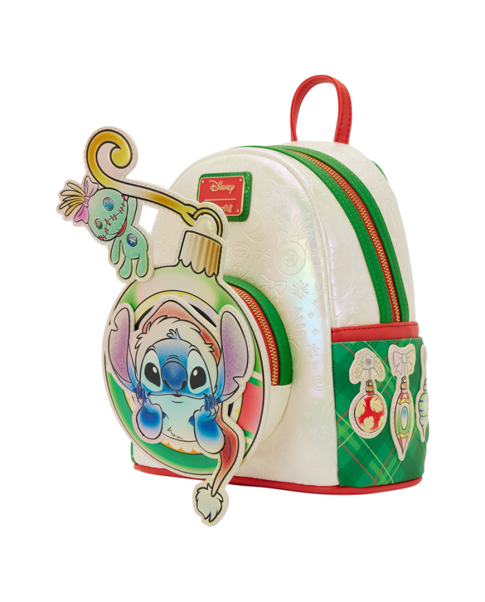 Sac à dos Loungefly - Stitch & Scrump Iridescent Holiday Ornament