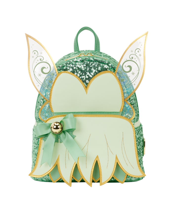 Sac à dos Loungefly - Peter Pan Tinker Bell Holiday Cosplay Sequin