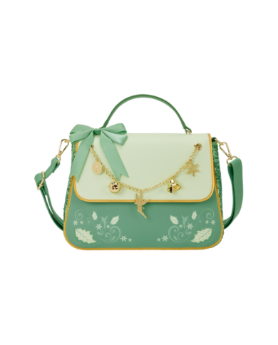 Sac à bandoulière Loungefly - Peter Pan Tinker Bell Holiday Sequin