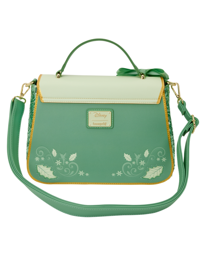 Sac à bandoulière Loungefly - Peter Pan Tinker Bell Holiday Sequin