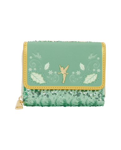 Portefeuille Loungefly - Peter Pan Tinker Bell Holiday Sequin