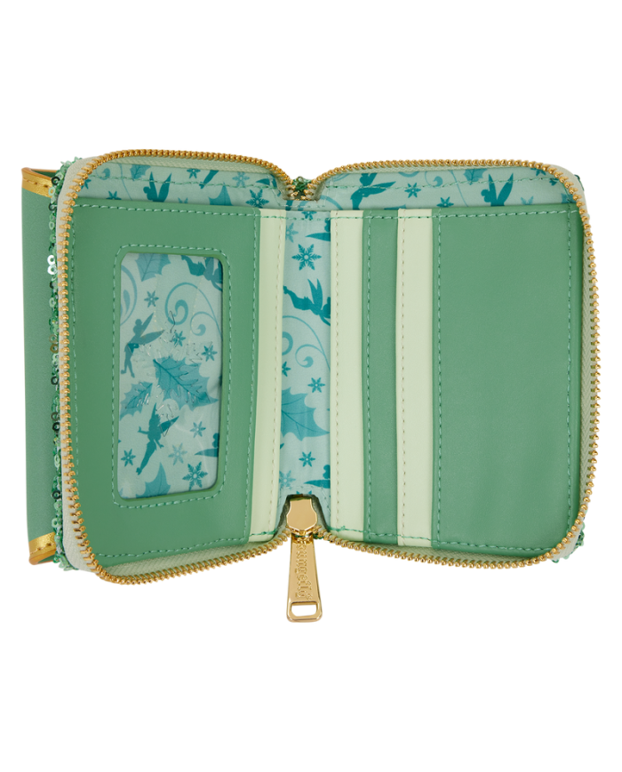 Portefeuille Loungefly - Peter Pan Tinker Bell Holiday Sequin