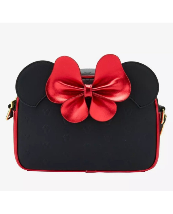Sac à bandoulière Loungefly - Minnie Mouse Red Bow - Exclu