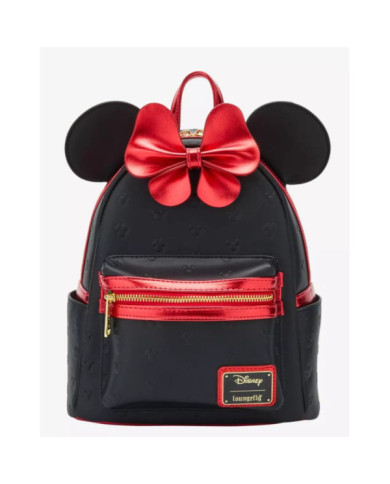 Sac à dos Loungefly - Minnie Mouse Red Bow - Exclu